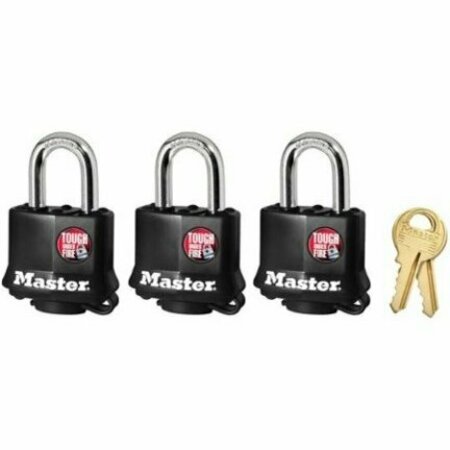 Master Lock PADLOCK 3KA COVERED 311TRI